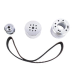 Billet Aluminum Water Pump Pulley Kit for Chevy BBC 396 427 454