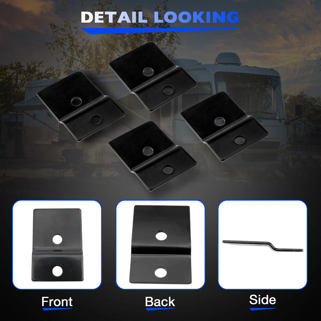 Set of 4 Electronic Stabilizer Jack Pad Adapters for Jeep JT (2018-2023)