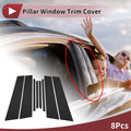 Door Pillar Window Trim for Volkswagen Polo Sedan (2012–2017)