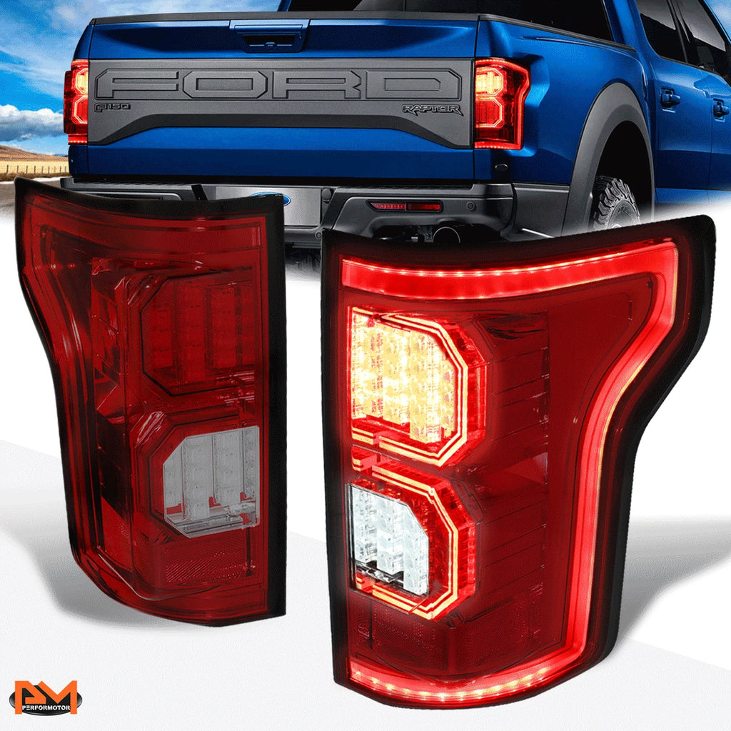LED DRL Strip Headlights for Chevy Silverado (2007–2014) Smoked Housing