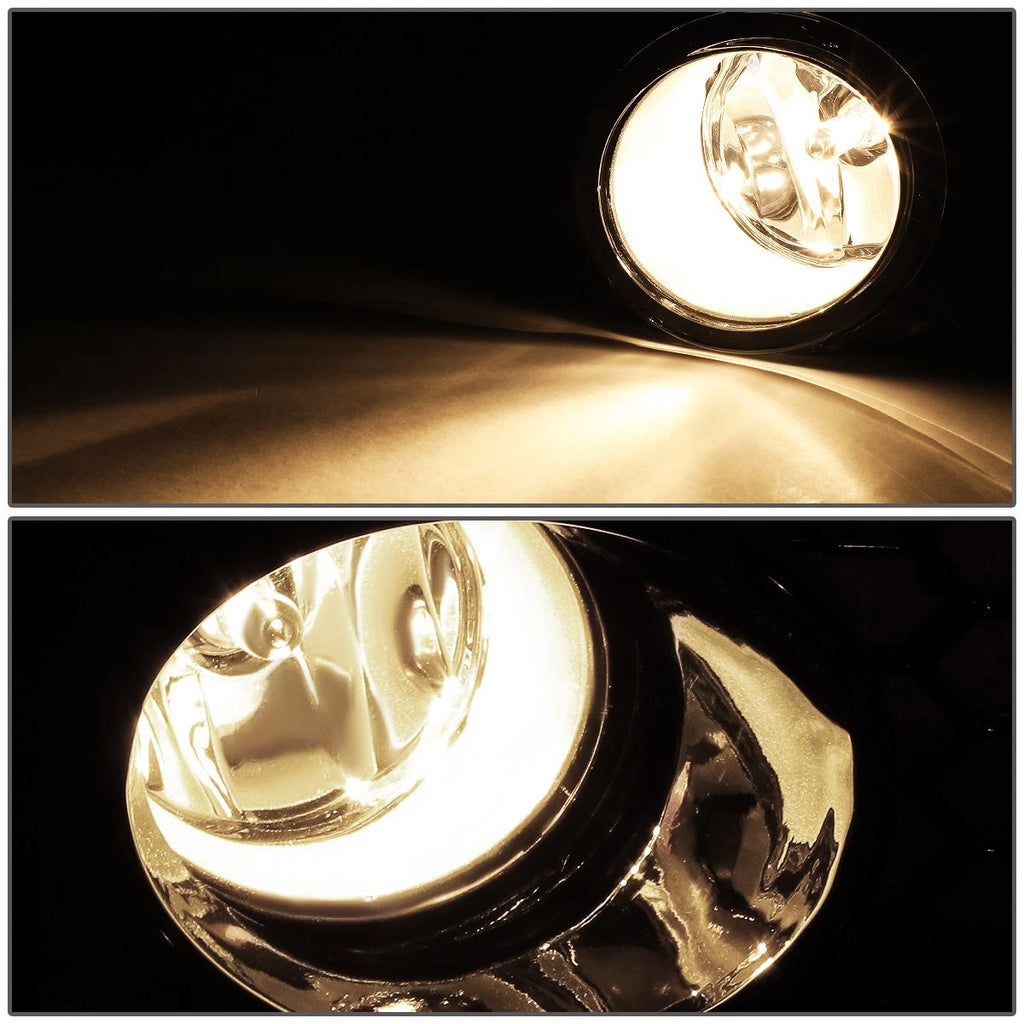Pair of Fog Lights with Bezel & Switch for Toyota Scion Corolla iM (2016–2018)