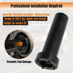 Transmission Output Shaft Spanner Nut Socket Tool for Ford 6R140 (T-1260, T-1260AC)