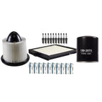 Set of 10 Denso Spark Plugs & Boots for Ford F-250 F-350 Super Duty (V10)