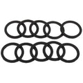 10X Rubber Fuel Gasket for Universal Products Models (17C41)
