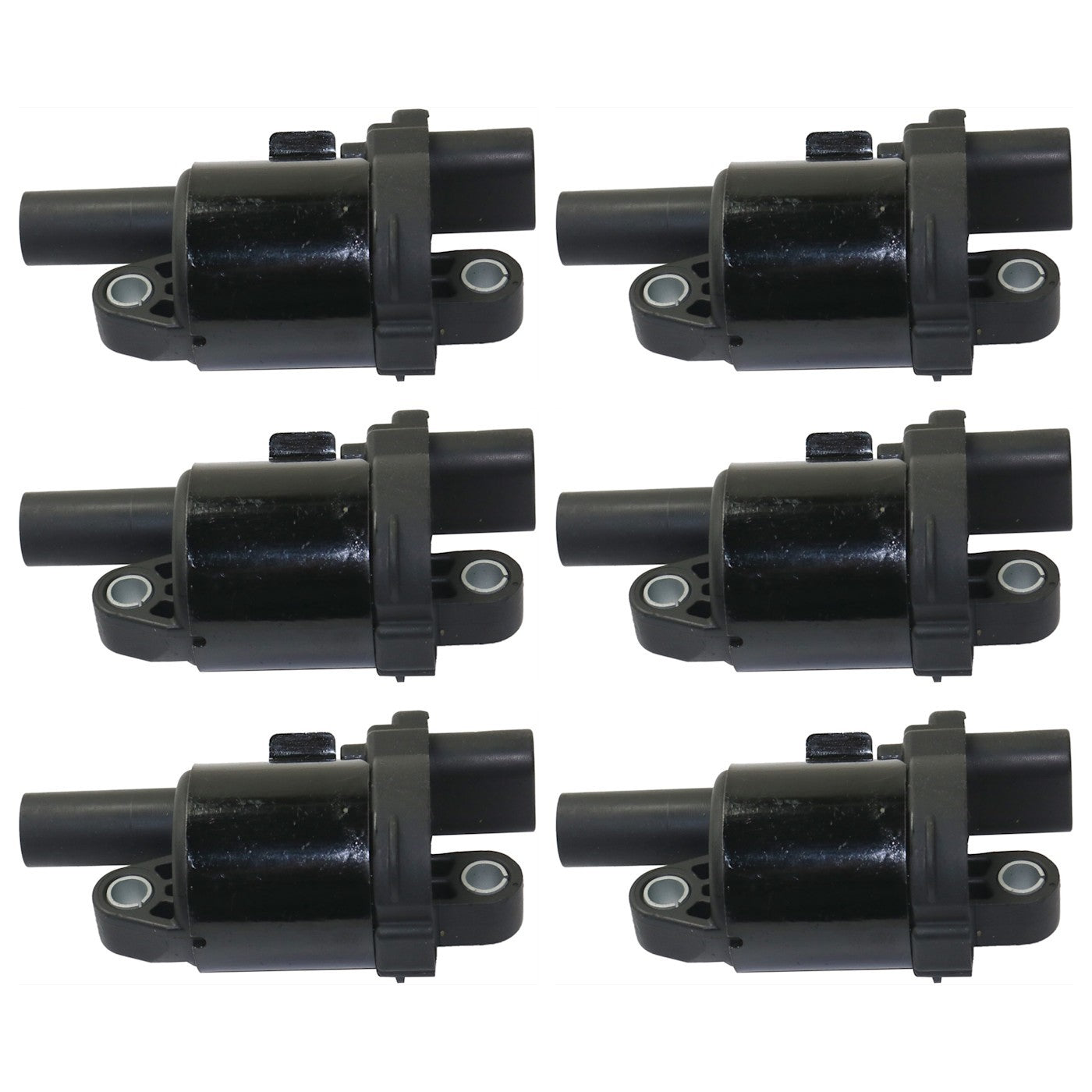 Set of 6 Ignition Coils for Chevy Express Van, Tahoe, GMC 2500