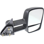 Set of 2 Mirrors for Silverado 1500, Sierra 1500 (1999–2006) Textured Manual