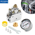 Fuel Pressure Regulator Kit with Gauge for Holley Carbureted (1-4 PSI)