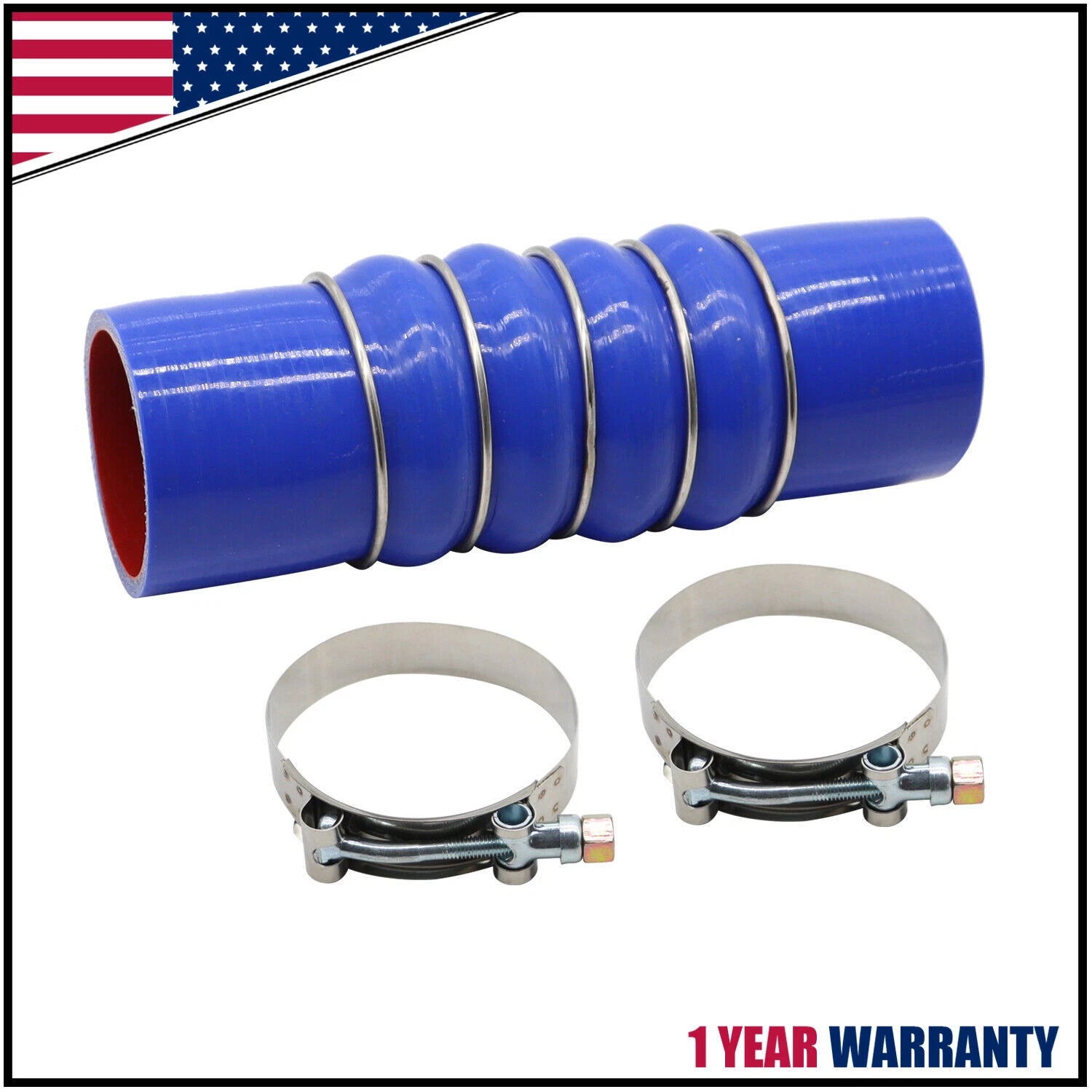 Silicone Coolant Hose with Clamps for PACCAR Peterbilt Kenworth (F50-6308)