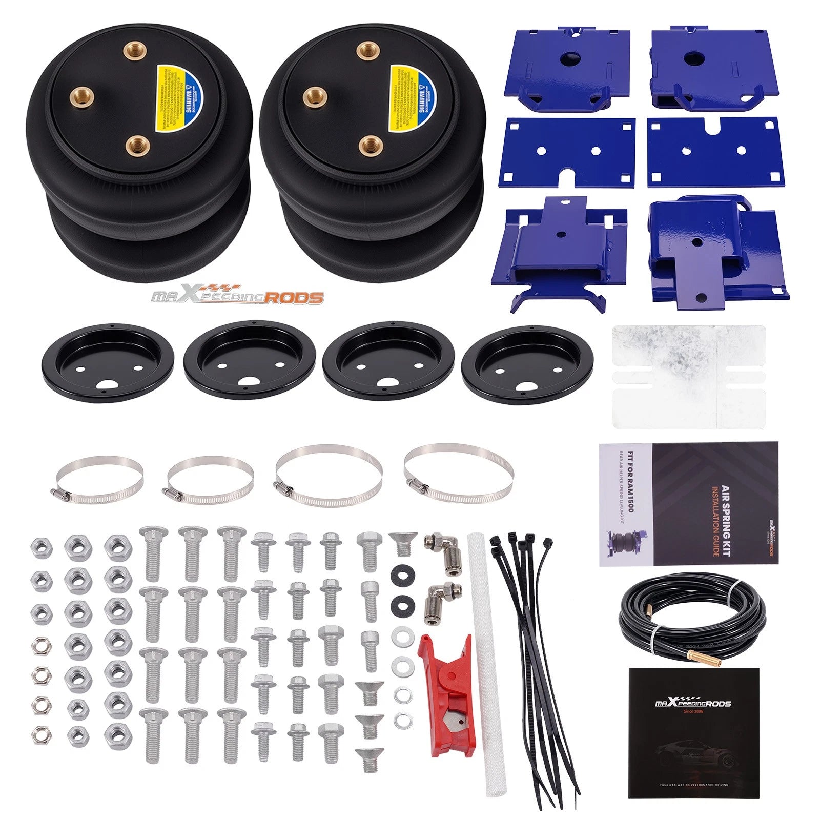 Air Helper Springs Suspension Kit for Dodge Ram 1500 (2009-2018)