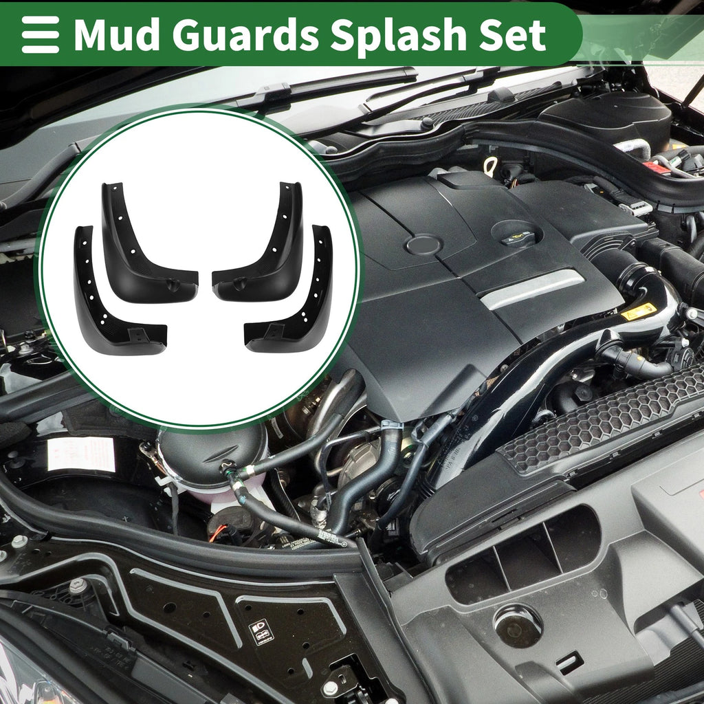 Set of 4 Mud Flaps Splash Guards for Nissan Livina/Geniss (2007–2015)