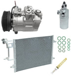 AC Compressor Kit with Condenser for Audi Allroad Quattro 2.7L (2002)