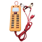 16-Port USB Car Battery Power Adapter for Multi Device Charging