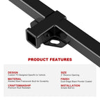 2 Inch Trailer Hitch Receiver for Jeep Wrangler (1997-2006)