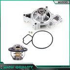Water Pump Thermostat for Chevy Buick GMC Pontiac Saturn 2.0L 2.2L 2.4L (2000–2010)