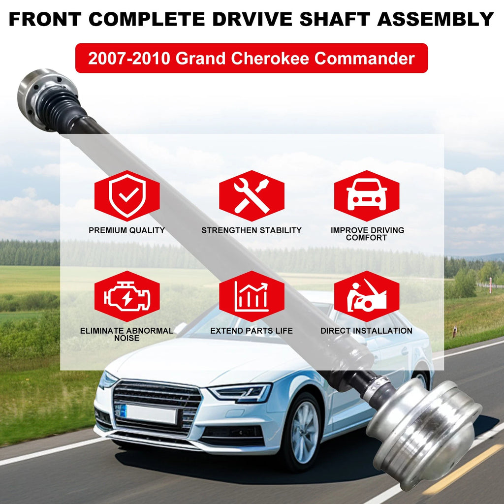 Front Driveshaft Prop Shaft for Jeep Commander Grand Cherokee (2007-2010)