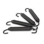 Black Universal Long Outlaw Racing Stainless Header Exhaust Springs 83mm