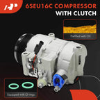 A/C Compressor with Clutch for Mercedes-Benz E320 (2007-2009)