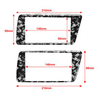 7inch GPS Navigation Screen Panel Frame Cover for Audi Q5 SQ5 (2009-2023)