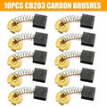 Set of 10 Carbon Brushes CB325 / 459 / 303 / 419 / 203 for Angle Grinder