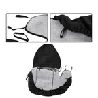 Set of 2 Car Seat Covers for Ford Ranger (1998–2003) Black/Charcoal