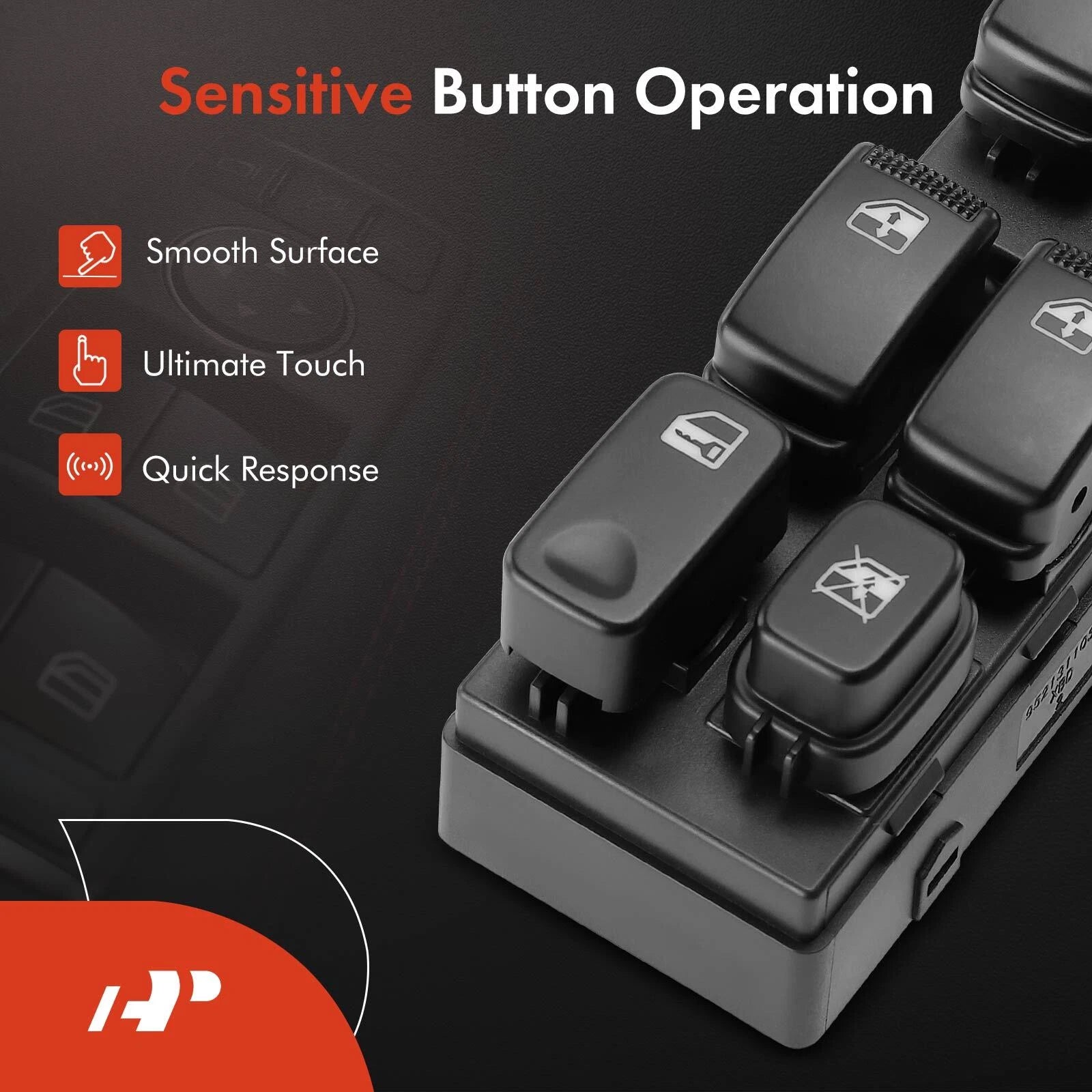 Front Left Power Window Switch for Kia Spectra5 (2007-2009)