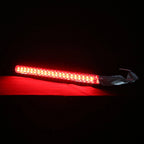 Pair Red LED Side Marker Lights for Harley Touring Electra Glide (2014–2024)