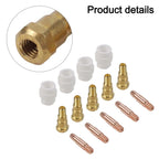 Set of 14 Welding Tools Contact Tips 0.8mm