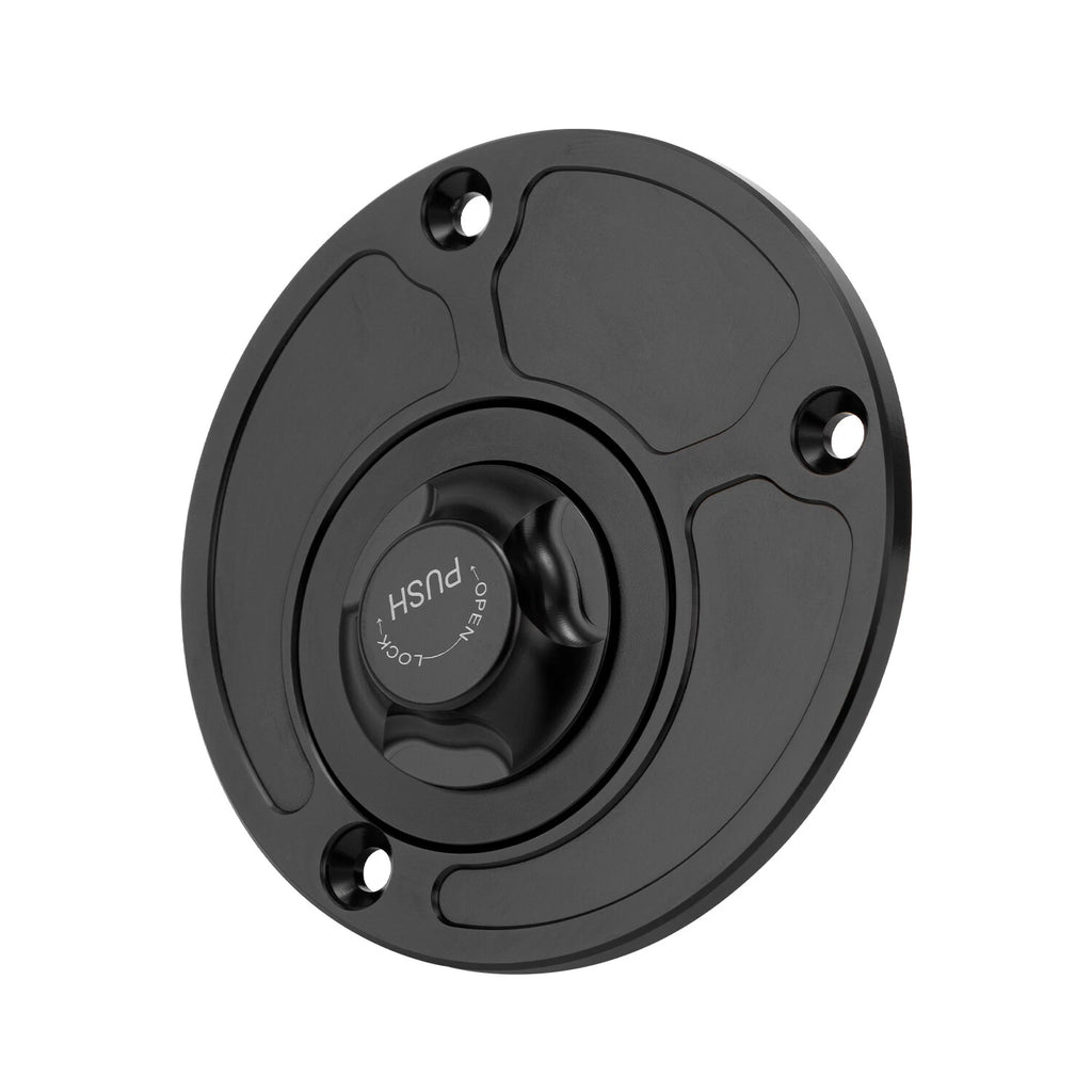 CNC Keyless Gas Fuel Tank Cap Cover for Yamaha FZ1 FZ6 YZF600 R1 R6 (2001–2023)