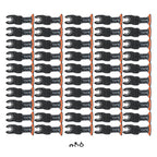 50Pcs Arc Edge Japanese Tooth Oscillating Saw Blades for Multitool