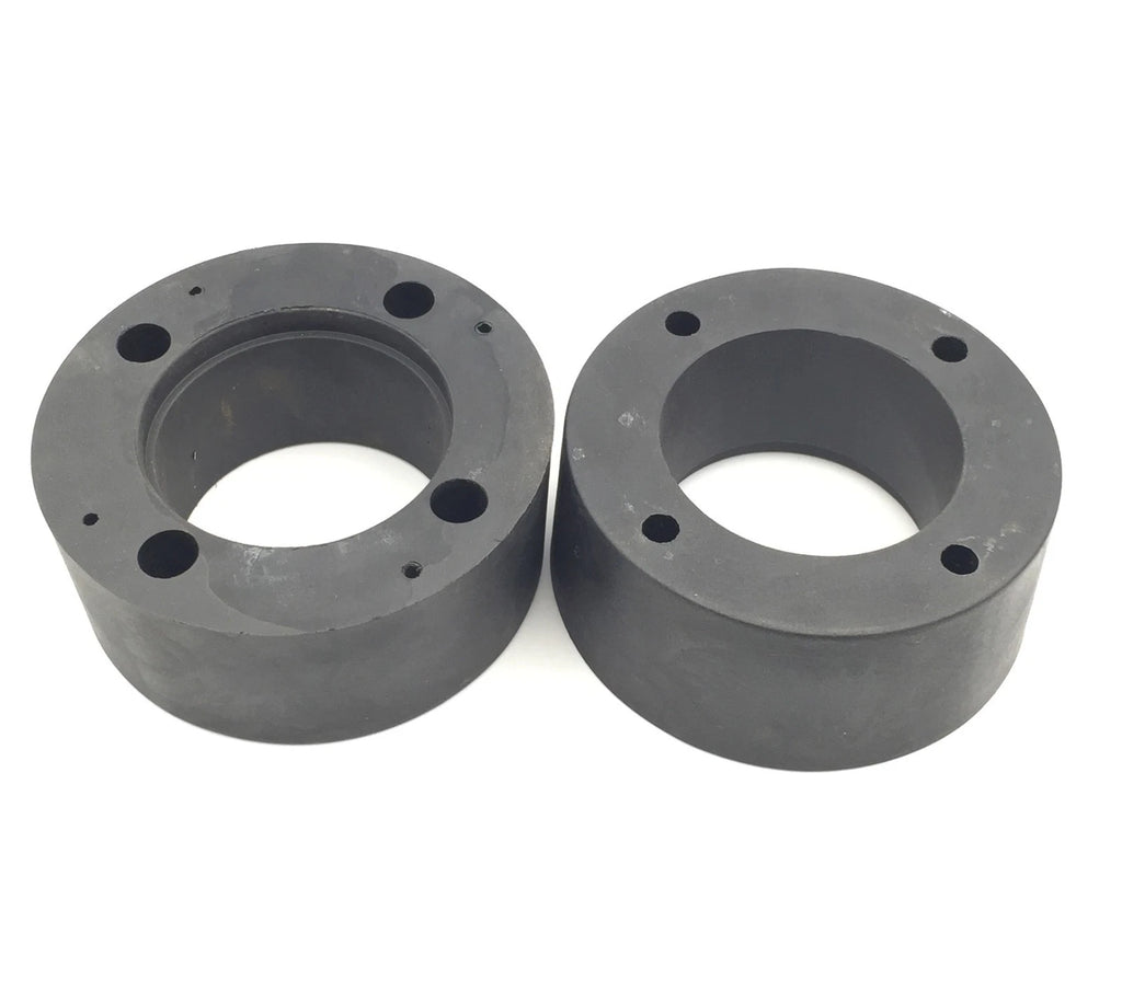 Set of 2 Black Heavy Duty Urethane 2.5" Wheel Spacers for Arctic Honda (4/110)