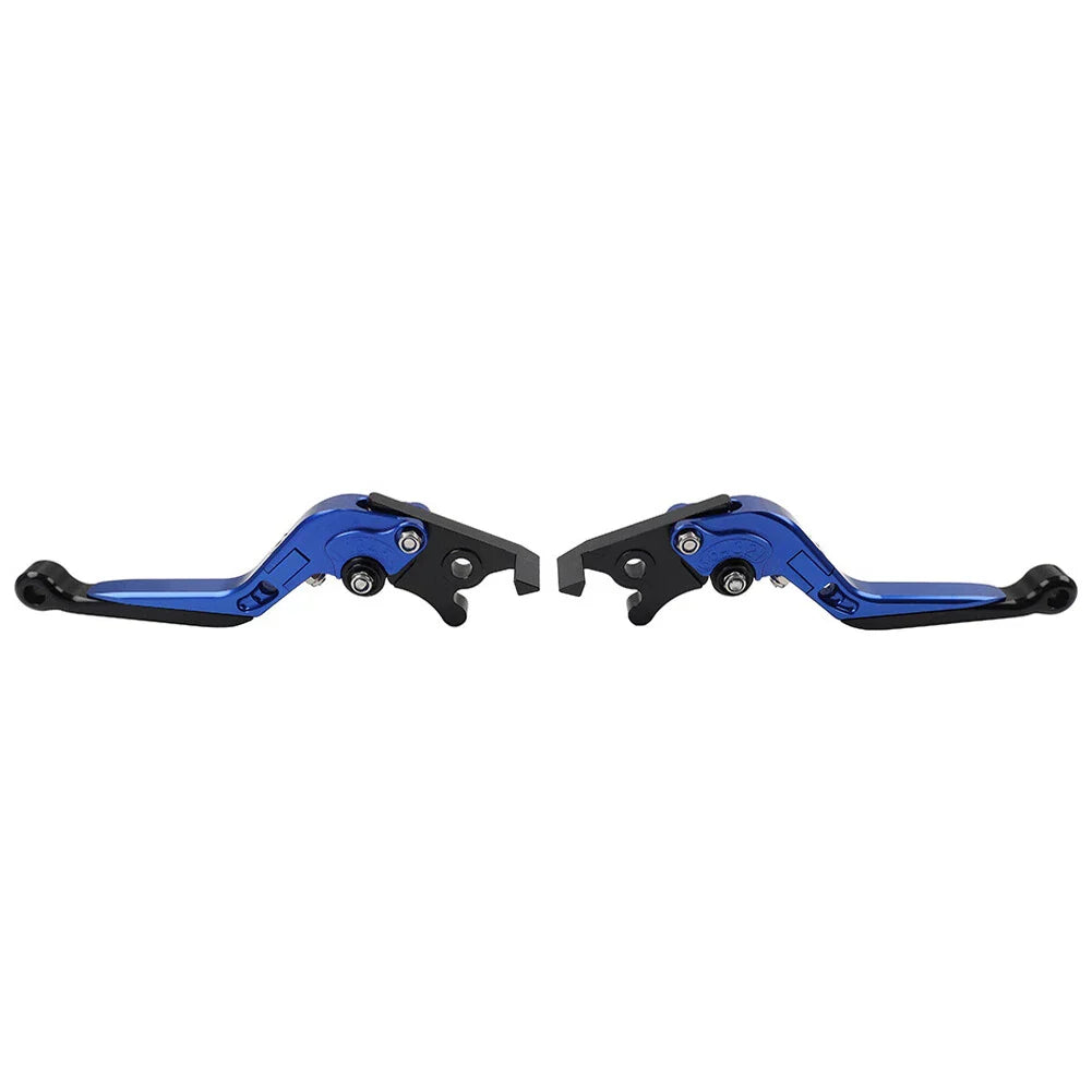 Blue Extendable Brake Clutch Levers for Kawasaki Ninja 650R ER6F ER6N (2006-2018)