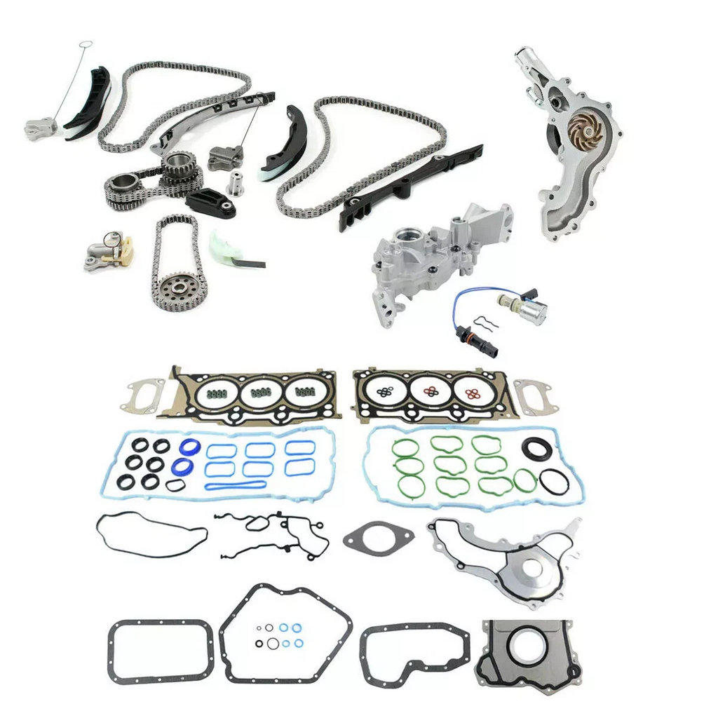 Timing Chain Pump & Head Gaskets for Chrysler Dodge Jeep 3.6L V6 (2011–2015)