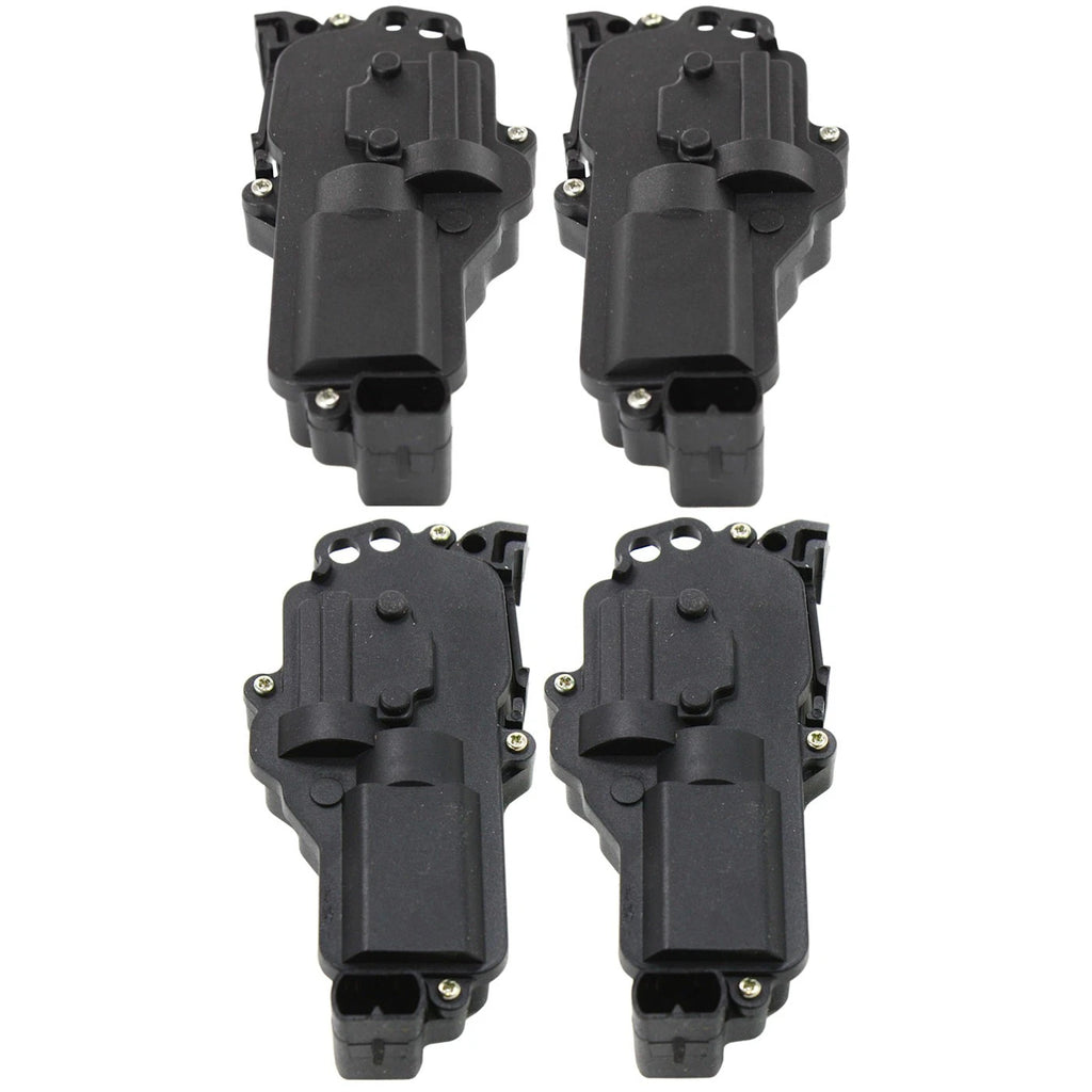 Set of 4 Door Lock Actuators for Front & Rear Driver Passenger Side