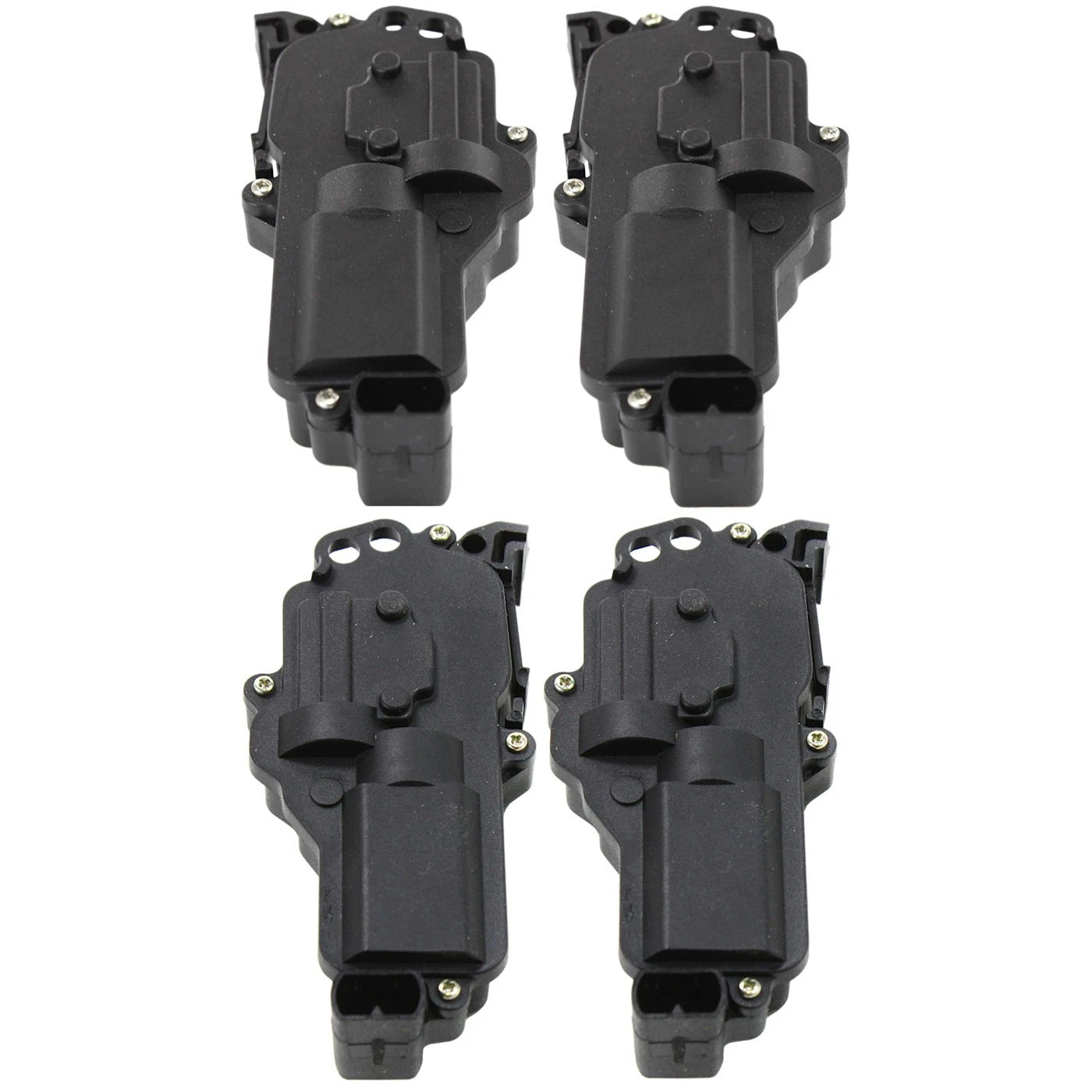 Set of 4 Door Lock Actuators for Front & Rear Driver Passenger Side