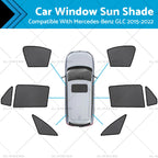 Magnetic Mesh Sun Shades for Mercedes-Benz GLC (2015–2022)