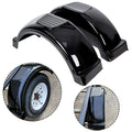 Set of 2 Trailer Fenders for Single Axle Trailers (13" Wheels)