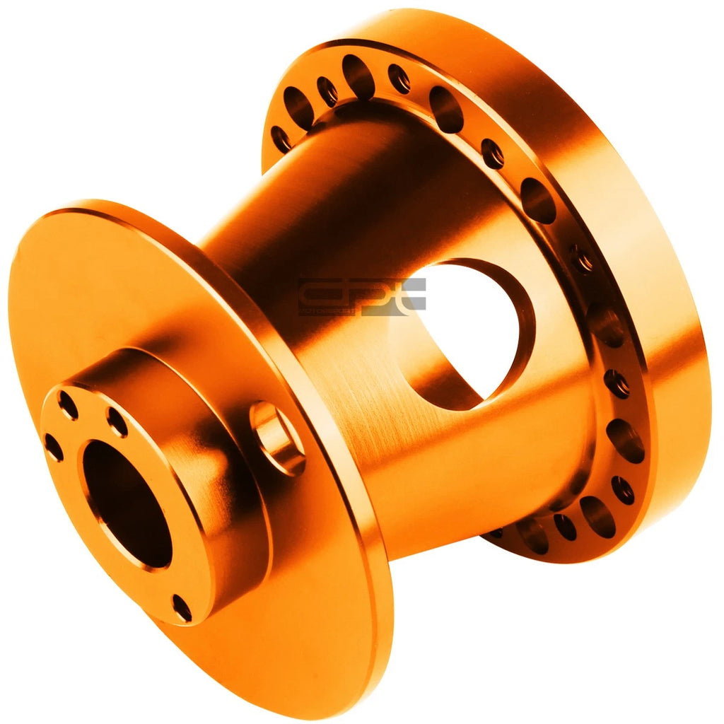 Orange Aluminum Steering Wheel Hub Adaptor for AE86 Corolla, SW20 MR2 (1983–1995)
