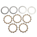 Clutch Kit Steel & Friction Plates for Kawasaki KLX125, Suzuki GN125, GSX-R150 #3