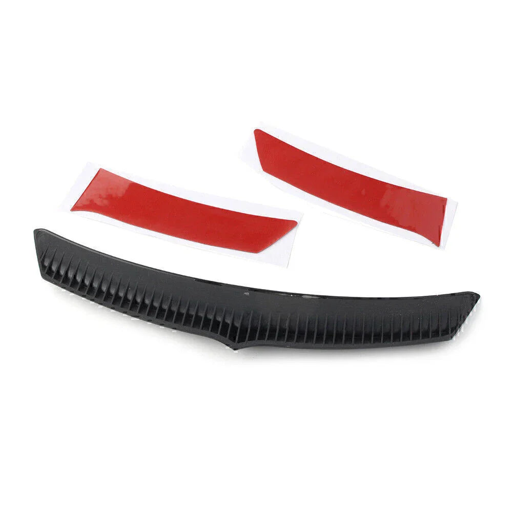 Black ABS Front Fairing Air Flow Vent Trim for Harley Road Glide (2015-2023)