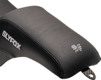 Lowrider Drifter Seat for SLYFOX (Gray Logo, Smooth Vinyl, Carbon Fiber)