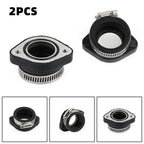 2X 28mm Intake Carb Boot Flange Manifold for 110 125 140 150 160cc Engine