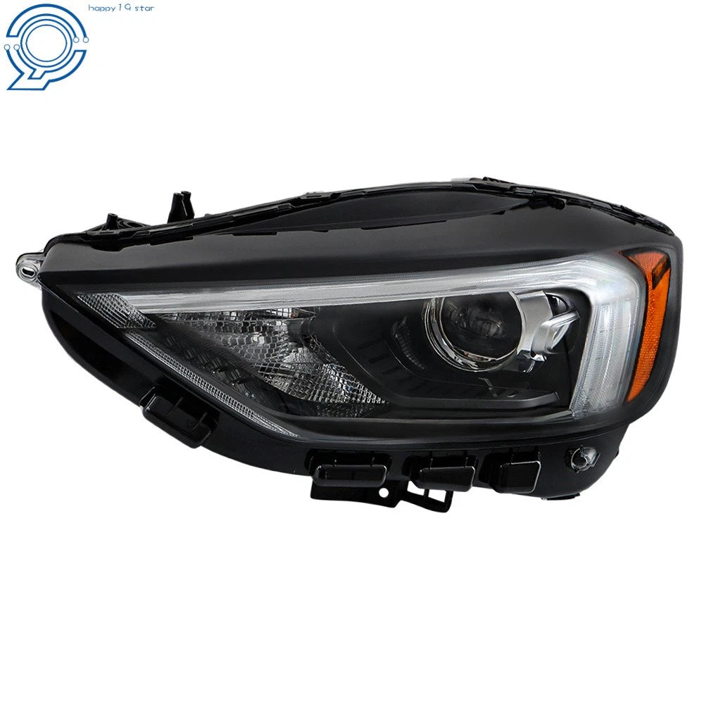 LED Headlight Assembly for Ford Edge (2019-2023) Black Housing Set Left