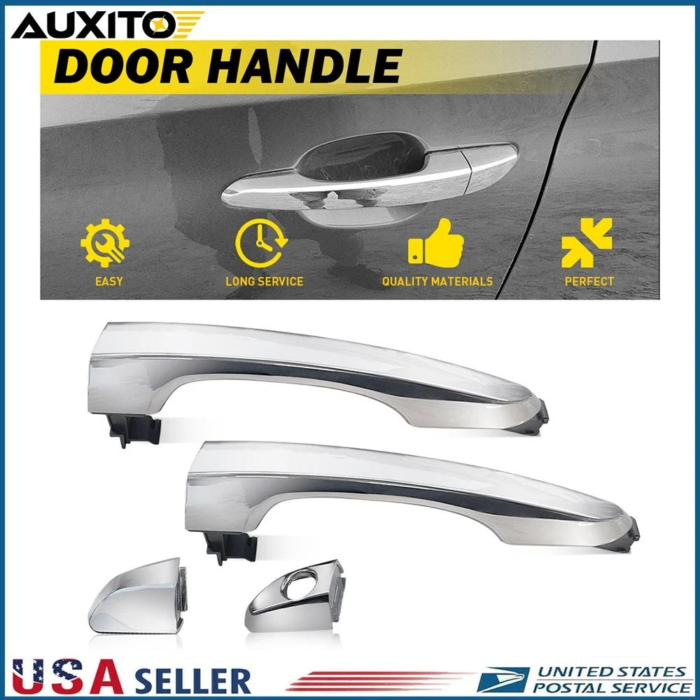 2X Chrome Exterior Door Handle for Hyundai Tucson (2016–2021)