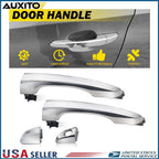 2X Chrome Exterior Door Handle for Hyundai Tucson (2016–2021)