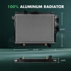 Aluminum Radiator for Dodge Dakota (1992–1995)