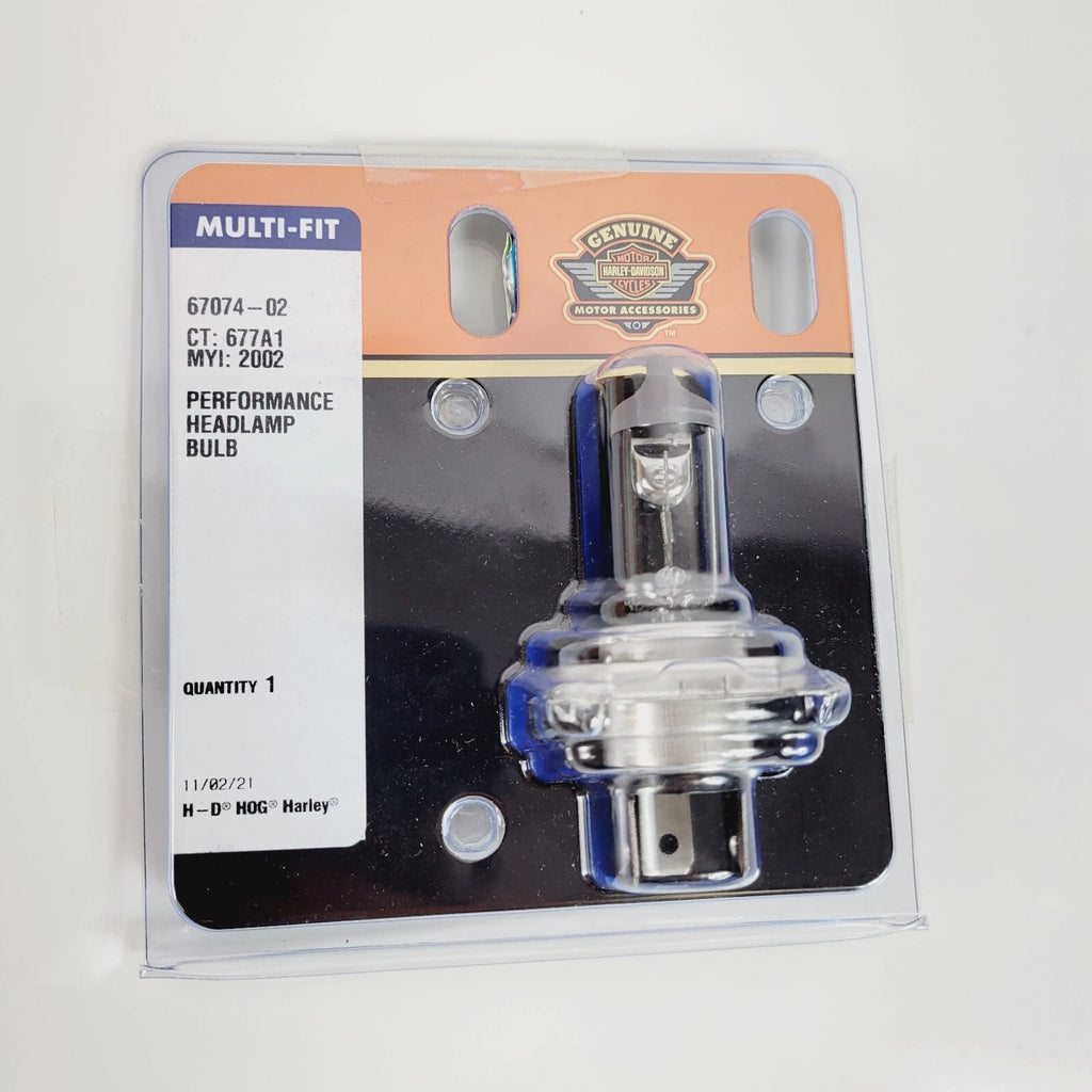 Performance Headlamp Bulb for Harley-Davidson (67074-02)