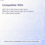 Replacement Black Plastic Front Grille for See Compatibility Chart