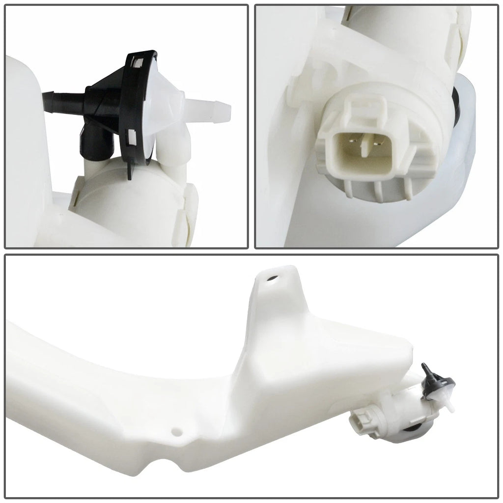Windshield Washer Fluid Reservoir Tank Bottle w/ Cap + Pump for Honda CR-V (2012)