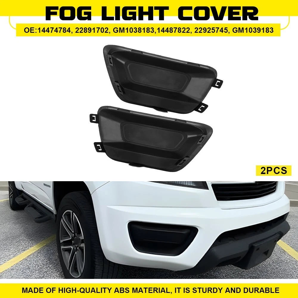 2X Fog Light Cover Bezel for Chevy Colorado (2015–2020)