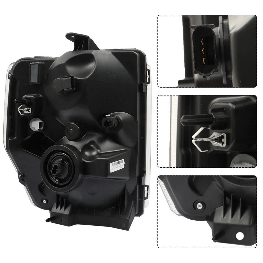 Headlight Assembly for Ford E150 E250 E350 E450 (2008–2014) Left Side